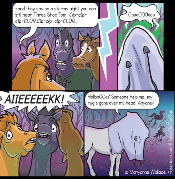 The Ghost - square - Horse on the Run comics