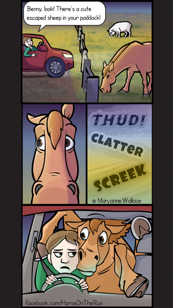 The Little Things - vertical - Horse on the Run comics