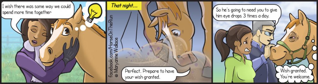 More Time Together - horizontal - Horse on the Run comics